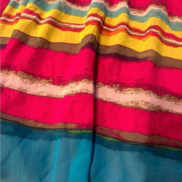 Rue 21 Strapless Stripped Dress Medium - Picture 2 of 10